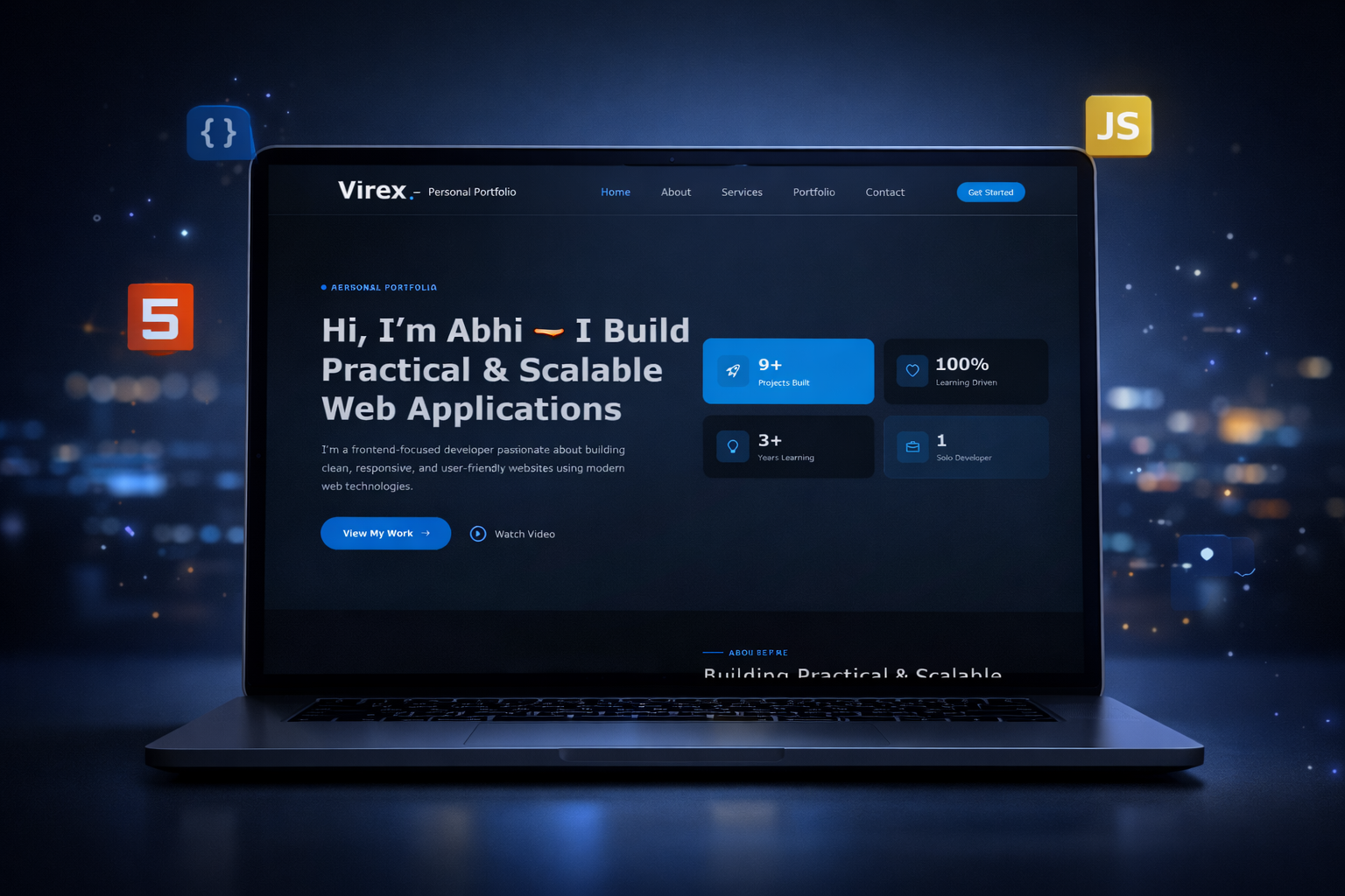 Virex – Personal Portfolio